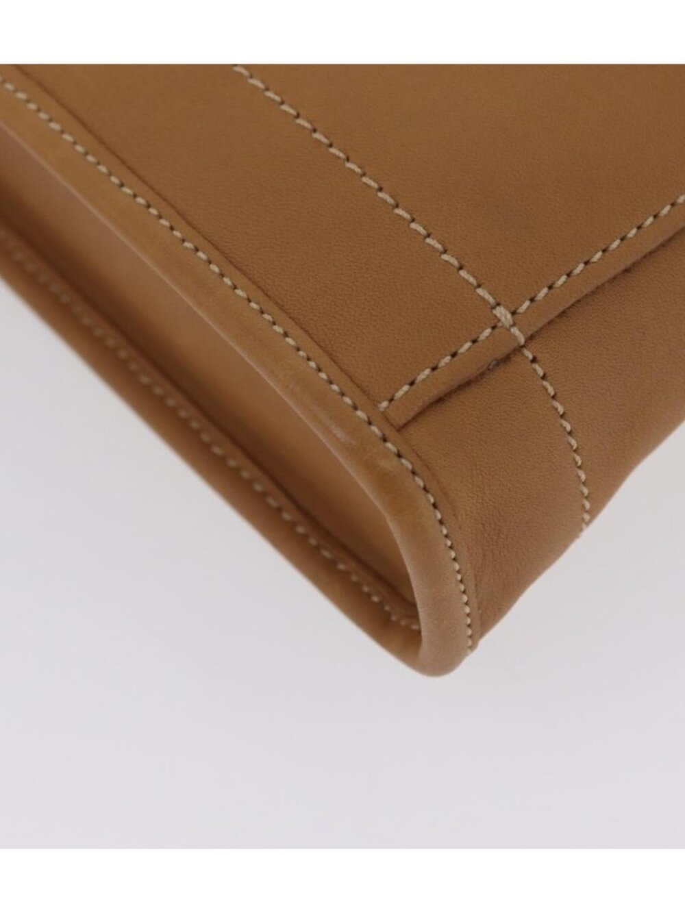 Coach Hand Pouch PVC Beige Gold - Picture 14 of 16